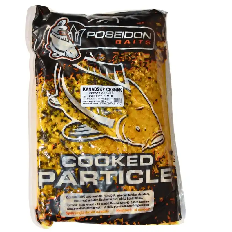 Finální Výprodej Poseidon Cooked Feeder Groundbait Knoblauch 1500g